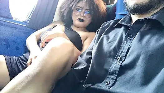 Commuter Desire: Mature Latina MILF Picks Up a Stranger on the Bus for an Unforgettable Encounter