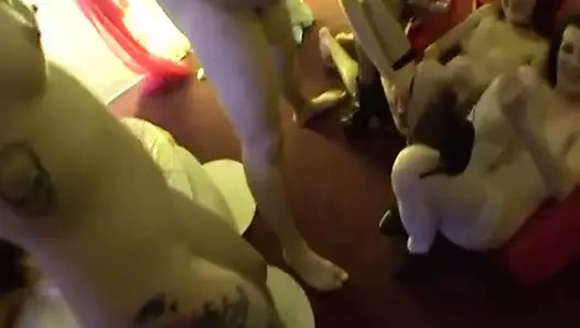 Bölüm 17 kameralı özel parti ! cadılar bayramı