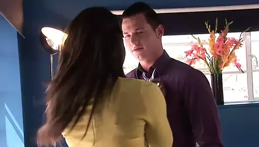 Jasmine webb, jon james'i sikikleri siyah bir sürtük