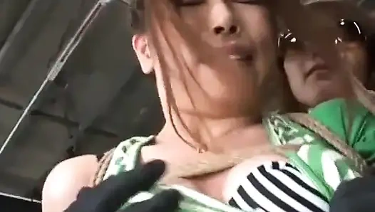 Kai Akari orgazm ile aşırı sado 1