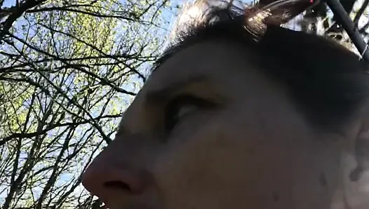Sik beni! Açık havada işemeye ihtiyacım vardı!