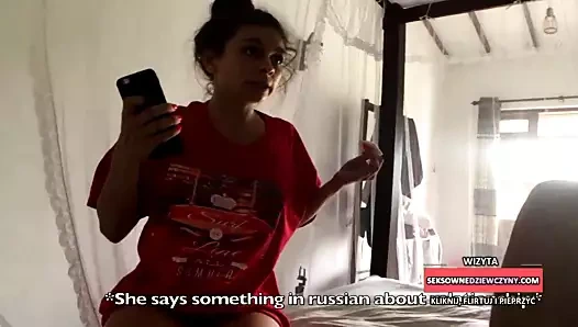 PIERWSZY DZIEN Z MOIM CHTOPAKIEM - BARDZO PIEKNA DZIEWCZYNA