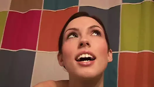 Sıcak genç sophia yok bir ev yapımı şeffaf külot joi video