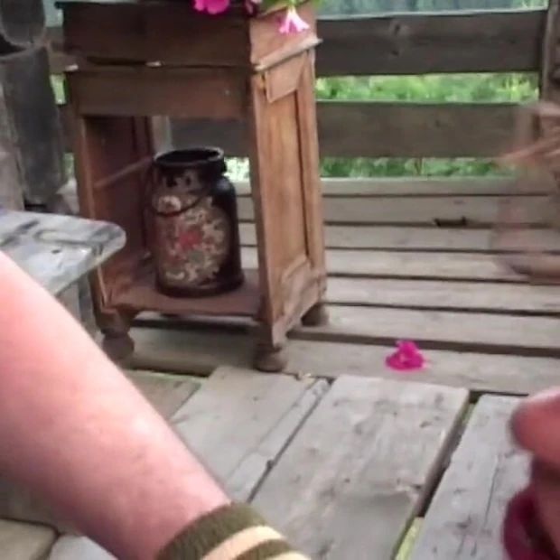 Немецкую тинку экстремально трахнули в задницу