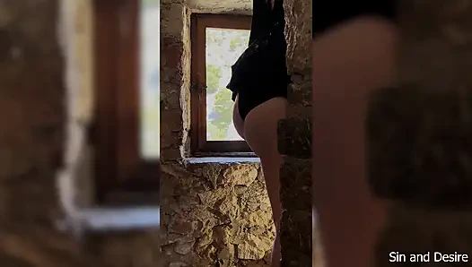 Tinder Karadağ'da ilk maçım tanıştığımızdan saatler sonra beni arabada siken teşhirci bir erkek delisi oldu