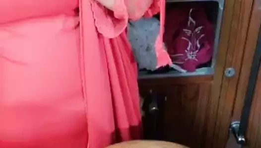 Tango randi baştan çıkaran müşteri için seks şovu