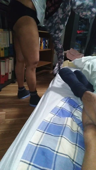 Tamil eş gösterileri ona sulu göt