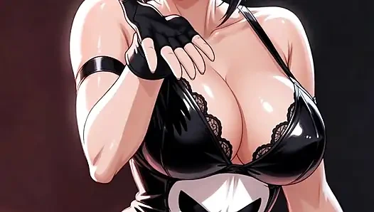 Erosquest - cezalandırıcı + daredevil - sapphic zevkleri - cosplay - contenu ia