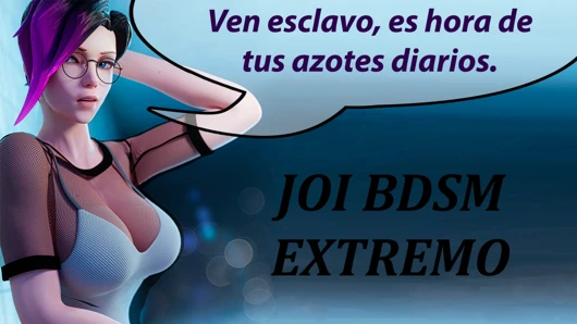 SPANISH JOI Quiero tu culo color rojo