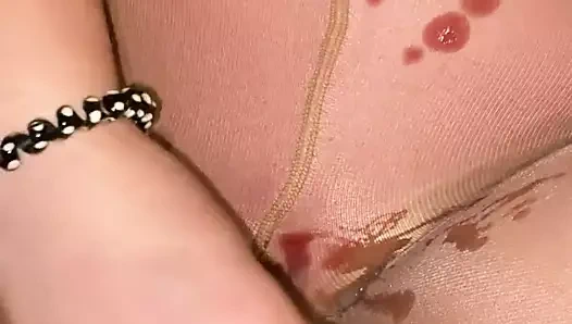 Döl parlatıcı külotlu çorap