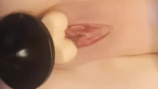 Makinemle yakın amcık ve göt sikişi