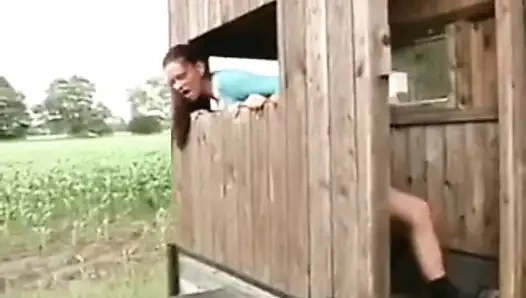 Şaşırtıcı bağbozumu cowgirl ve cumshot