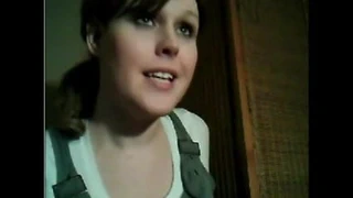 Seksi kız üzerinde web kamerası için bf