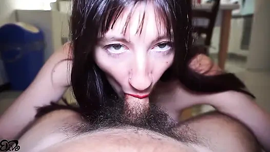 Hamile Kız Tüylü Penis Saçıyor Ama Yutmaya Hazır Değildi!