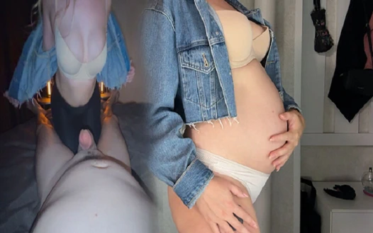 Gerçekten hamile kalmak istedi ve dölleme için onu sikti.