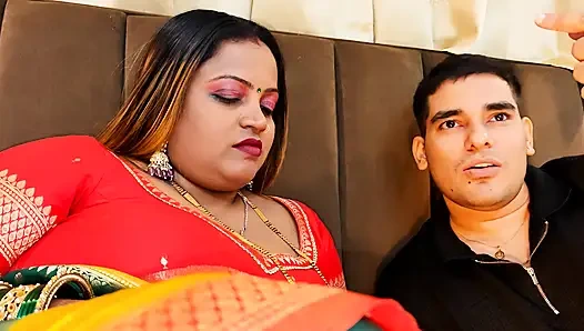 La novia de un amigo indio tenía sexo duro con su coño audio hindi