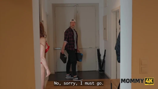 MOMMY4K. Honey, call me later - your Boyfriend is fucking me in your bed