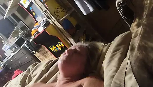 Büyük bir yük ile harika bir sikme