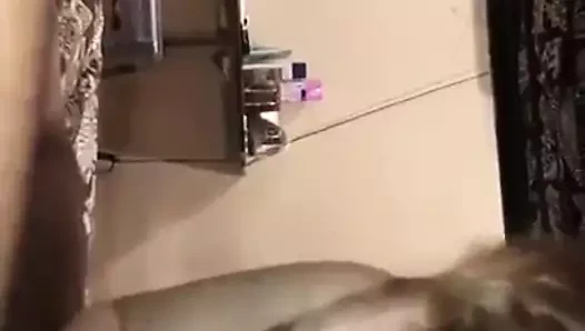 Sıska beyaz kaltak emme bbc