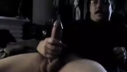 Büyük çük mustache baba üzerinde kam