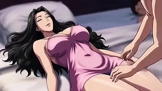 Üvey oğul üvey annesinin odasına geliyor ve babası aynı yataktayken onu baştan çıkarıyor