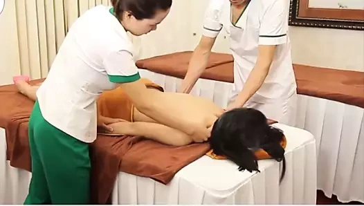 Eller masajı tüm vücut ile çok şaşırtıcı