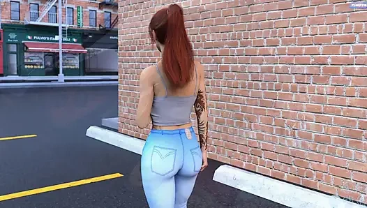 Jake Fucking Milf College Teacher In Car Petite Girl Alexa Watching Them And Fingering Pussy