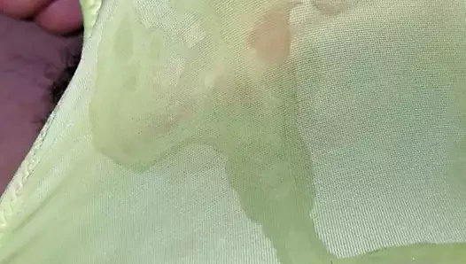 İkinci kez bu bikini ile cumming