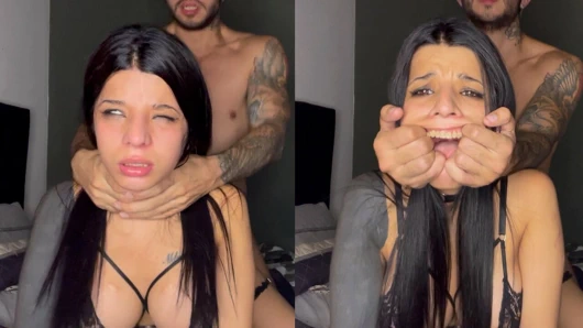 Nefes almama izin verme! Ben onu sert sikerken sevimli sürtüğüm için nefes kontrolü aşırı ve aşağılama!