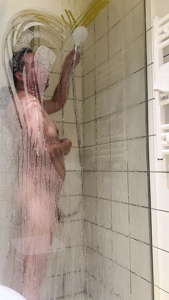 Self Cleaning in Hot shower show
