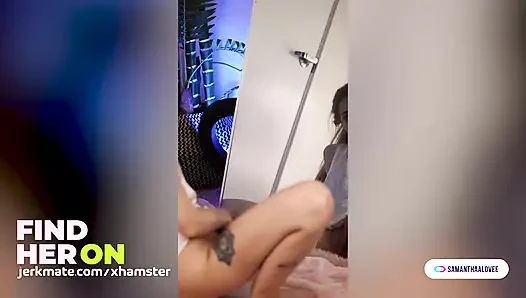 Jerkmate - sarışın bebek samanthaalovee mastürbasyon yapıyor