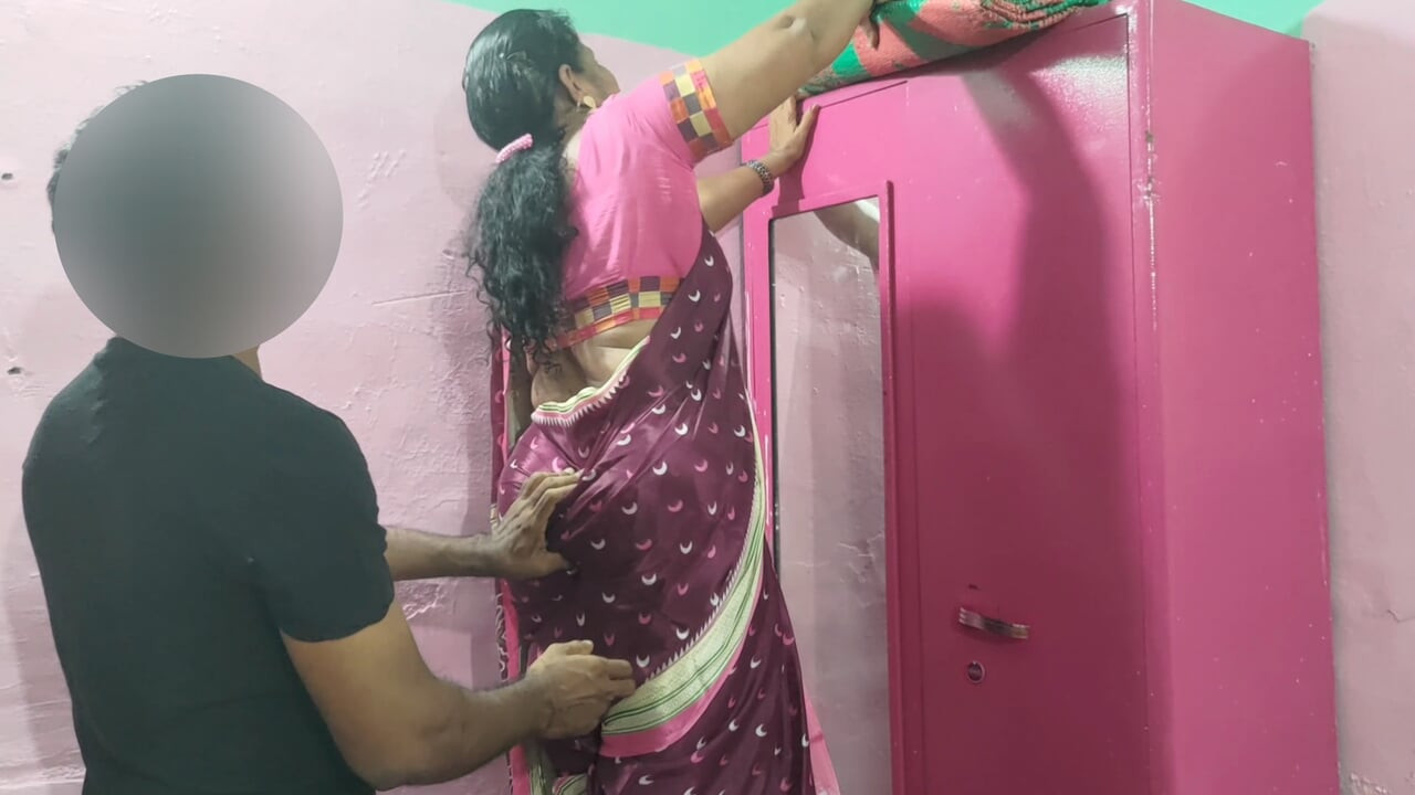 Amateur Desi Stepmom's Hardcore Chair Session with Her Thirsty Stepson - Rough Doggystyle & Creampie