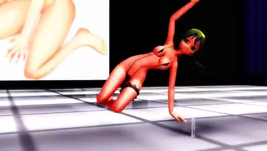 Mmd (r18) gumi onu çıkarır