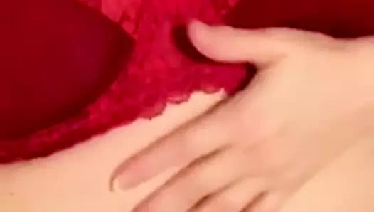 Red lingerie suits me perfectly