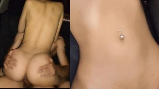 Colombian petite gets fucked at a Medellin viewpoint inside the car