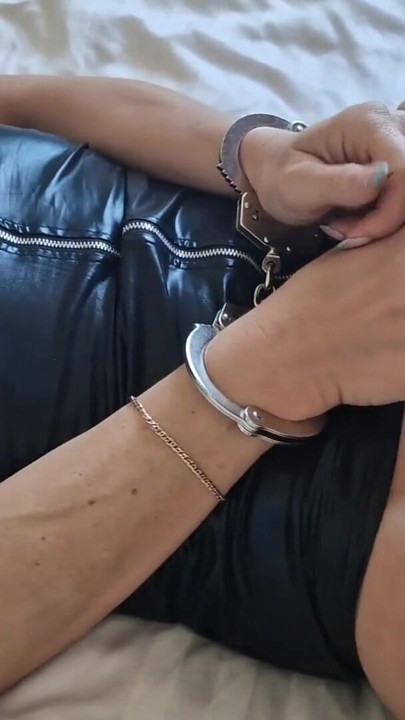 CLOSE-UP! Fucking My Handcuffed Sex Slave Trying Not To Come... | Clip 1