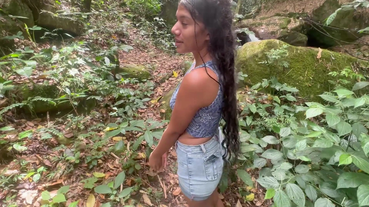 I Go On A Hike To The Woods With My Shy Stepsister And We End Up Fucking Hard Until I Cum In Her Ass