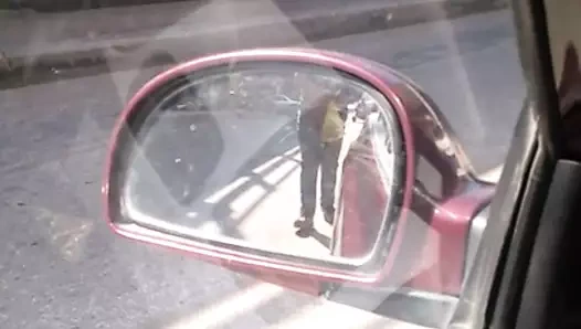 Sokakta hamster kız