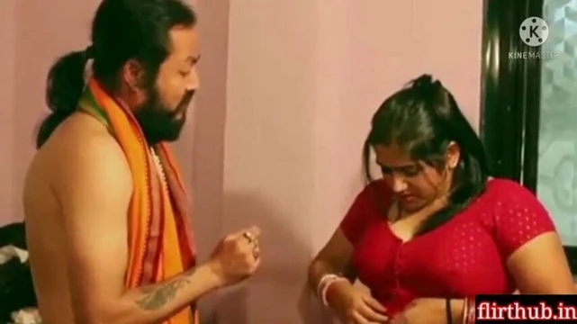 Mallu bhabi Hindu monk baba tarafından becerdin