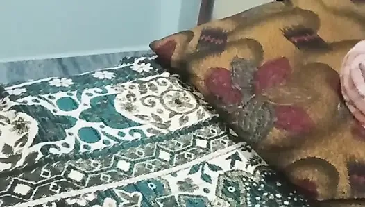 Cute girl sucks boyfriend's cock and fucks in her room