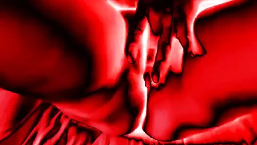 kırmızılı kadın