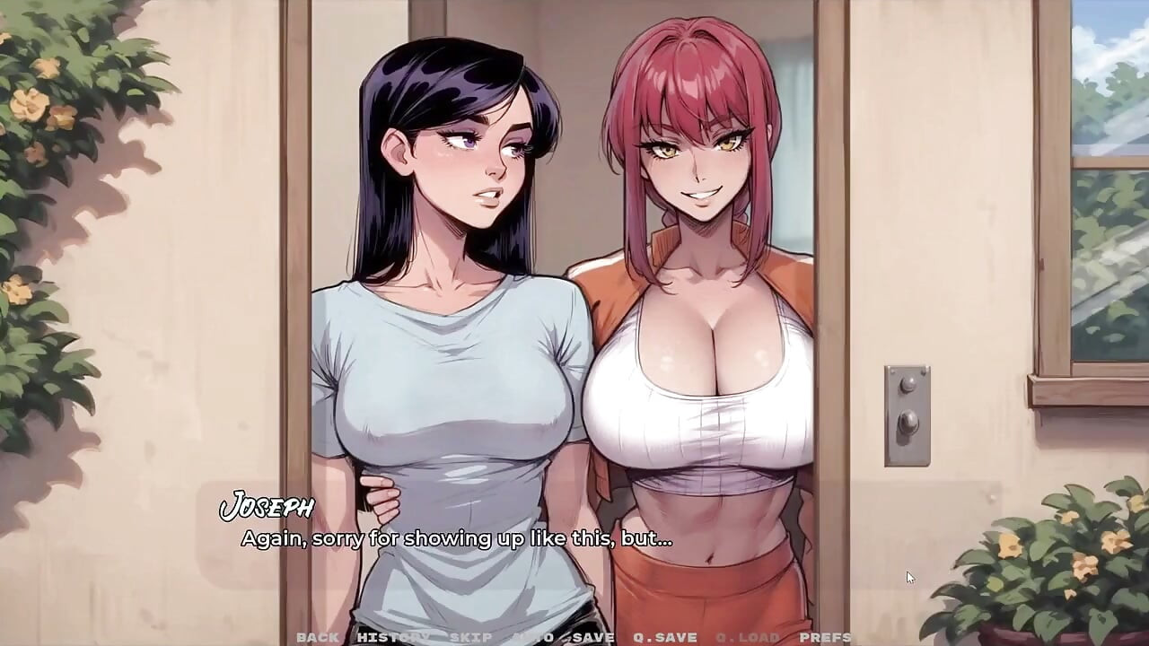Yeni kız arkadaşım tabu hentai oyunu ep.49 üvey kız kardeşim kız arkadaşımın götünü üvey babasının önünde yakaladı!