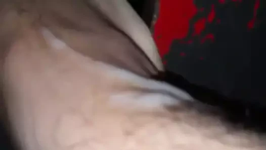 Duvar deliği ayakla mastürbasyon boşalma