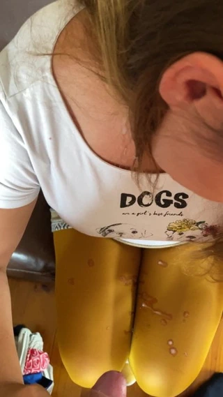 Döl sarısı külotlu çorap