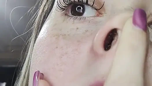 Akmış burun yakın çekim