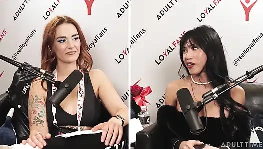 Ember Snow en sevdiği baharatlı oyuncaklarını ve tekniklerini ortaya çıkarıyor! | Adult Time Podcast