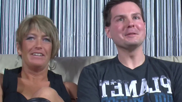 My wife's dream fulfilled by 2 cocks in her milf pussy