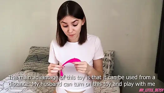 Yeni oyuncağımı erkek arkadaşımla testiyorum