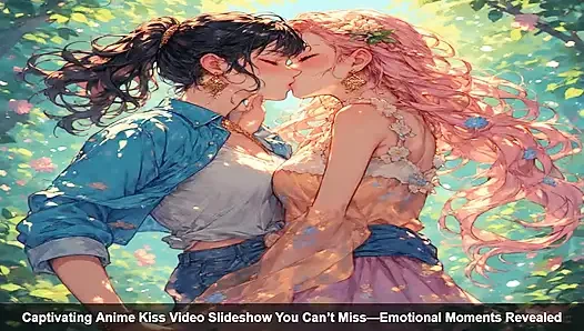 Büyüleyici anime kiss video slayt gösterisi duygusal anları kaçıramazsınız ortaya çıktı