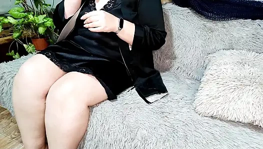 Sürtük üvey anne üvey oğluna anatomi dersi veriyor